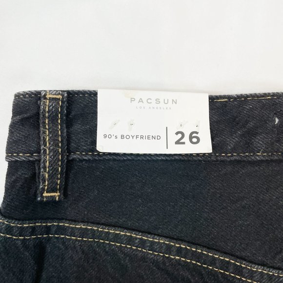 PacSun Jeans 90's Boyfriend Light and Dark Wash 26 - Picture 3 of 9